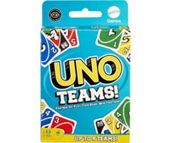 Mattel Games UNO Teams (Sonderregeln für 2er-Teams) für 6,46€ (Vergleich: 11,98€)