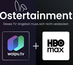 [letzte Chance] waipu.tv Perfect Plus mit HBO Max Basis (mit Werbung) für 6,99€ im Monat (anstatt 17,99€/Monat) – für 12 Monate