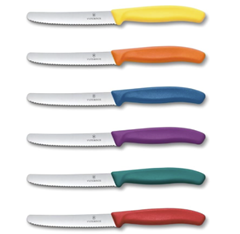 Victorinox Swiss Classic Frühstücksmesser (6-teilig, Wellenschliff) für 22,44€ (Vergleich: 29,12€)