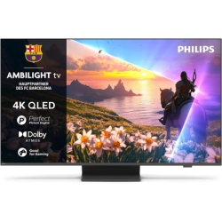 Philips Ambilight 55PUS8600 4K QLED Smart TV für 449,99€ (Vergleich: 529,99€)