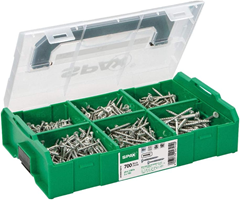 SPAX L-BOXX Mini (700 Schrauben + 3 Bits) für 24,54€ (Vergleich: 28,34€)