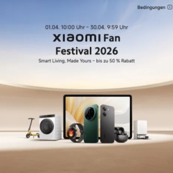 Xiaomi: Fan Festival – bis zu 50 % auf fast dem gesamten Sortiment