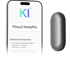Plaud NotePin KI-Sprachrekorder für 110,44€ dank 35% Code