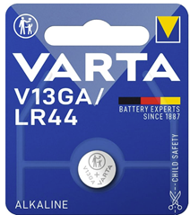 [zum mitbestellen] VARTA V13GA/LR44 Knopfzelle (1 Stück) für 0,24€ (Vergleich: 1,85€)