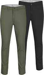 JACK & JONES 2er Pack Marco Chino Hosen ab 19,06€ (Vergleich: 35,98€)