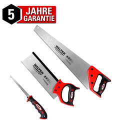 Walter Sägen-Set 3-tlg. für 16,90€ (Vergleich: 20,89€)