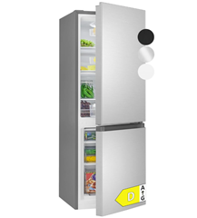 Bomann KG 322.1 Kühl-Gefrierkombination (Inox) für 254,15€ (Vergleich: 279,99€)