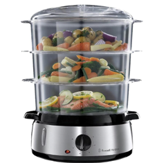 Russell Hobbs Dampfgarer (9L, BPA-frei) für 29,99€ (Vergleich: 38,85€)