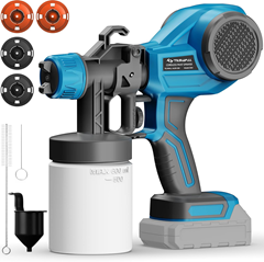 Tilswall Akku-Farbsprühsystem (0,7 kg, kompatibel mit Makita 18V) für 24,99€