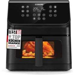 COSORI Airfryer 6,2L XXL Heißluftfritteuse mit Sichtfenster für 84,99€ (Vergleich: 114,86€)