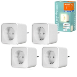 4x Ledvance Smart+ Plugs mit integriertem Nachtlicht für 19,99€ (Vergleich: 36,71€)