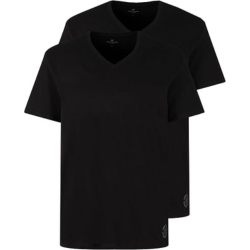 [Top!] TOM TAILOR Herren T-Shirt Doppelpack (V-Ausschnitt) ab 10,00€ (Vergleich: 19,89€)