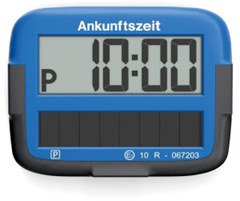 Needit Park Micro Solar elektronische Parkscheibe für 24,99€ (Vergleich: 29,14€)