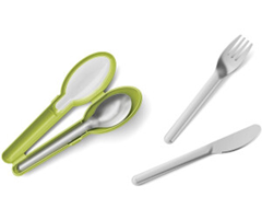 Emsa Clip & Go Besteckset 3-teilig inkl. Etui für 9,99€ (Vergleich: 14,13€)