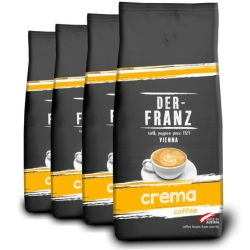 4kg Der-Franz Crema Kaffee (Ganze Bohne, 100% Arabica) für 43,96€ (statt 51,72€)