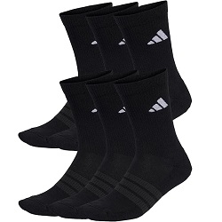 6 Paar adidas Unisex Cushioned Crew Socken für 14,38€ (Vergleich: 17,99€)