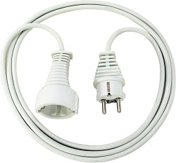 Brennenstuhl 3m Verlängerungskabel für innen (weiß) für 4,77€ (Vergleich: 6,89€)