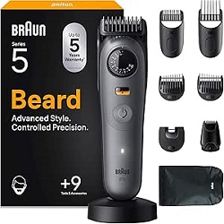 Braun Barttrimmer Series 5 (BT5565) inkl. 9 Aufsätzen für 62,99€ (Vergleich: 89,95€)
