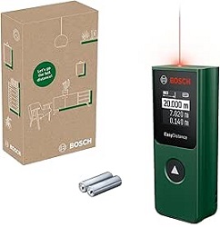 Bosch Laser-Entfernungsmesser EasyDistance 20 (bis 20m, ±3mm) für 29,99€ (Vergleich: 35,53€)