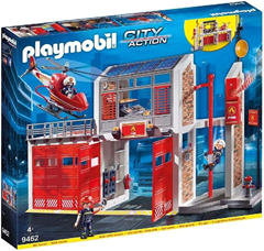 PLAYMOBIL City Action 9462 Große Feuerwache mit Sound & Helikopter für 54,99€ (Vergleich: 63,24€)