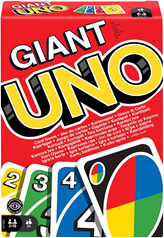 Mattel Games UNO Giant Kartenspiel (XXL-Format, 108 Karten) für 28,99€ (Vergleich: 46,46€)