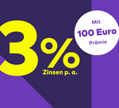 comdirect Girokonto inklusive kostenloser Visa-Debitkarte, 100€ Prämie und 3% Zinsen p.a. aufs Tagesgeld