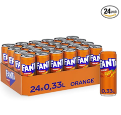 Fanta Orange (24 x 330 ml Dosen) für 11,33€ (Dosenpreis: 0,47€)