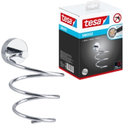 tesa SMOOZ Föhnhalter verchromt (ohne Bohren, bis 6kg belastbar) für 15,00€ (Vergleich: 31,42€)
