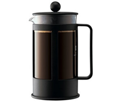 Bodum Kenya Kaffeebereiter (1L, 8 Tassen, French Press, Borosilikatglas) für 12,95€ (Vergleich: 16,99€)