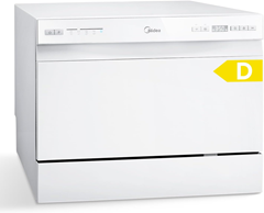 Midea Mini Tischgeschirrspüler (6 Gedecke, App-Steuerung, 7 Programme) für 188,92€ (Vergleich: 269,99€)