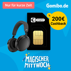 Sennheiser Momentum 4 Over-Ear Kopfhörer gratis zur congstar Allnet Flat (30 GB, Telekom-Netz) für 19€/Monat + 200€ Cashback