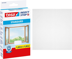 tesa Insect Stop Klett Fliegengitter (100x100cm, Weiß, zuschneidbar) für 4,05€ (Vergleich: 5,45€)