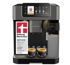 Grundig KVA 8230 Kaffeevollautomat (19 Bar, 18 Getränke, Milchsystem) für 381,63€ (Vergleich: 446,19€)