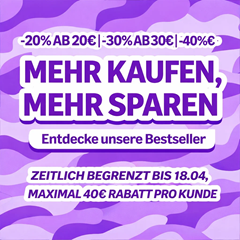 Amazon Haul: 20% ab 20€, 30% ab 30€ und 40% ab 50€ Bestellwert