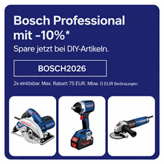 eBay: 10% Rabatt auf Bosch Professional