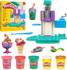 Play-Doh Bunte Regenbogen Eismaschine (inkl. 5 Dosen Knete) für 15,99€ (Vergleich: 19,94€)