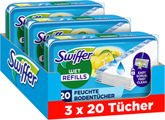 180er Swiffer feuchte Bodentücher (Citrusfrische) für nur 29,87€ (Vergleich: 47,70€)