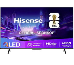 Hisense 50E7Q PRO 4K QLED TV (144Hz, HDMI 2.1, Dolby Vision IQ) für 299,00€ (Vergleich: 411,55€)