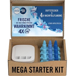 Febreze 3Volution Starter-Kit Aprilfrisch + 4 Nachfüller für 13,99€ (Vergleich: 19,25€)