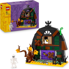 LEGO Halloween Scheune (40721) mit Skelett-Minifigur für 7,90€ (Vergleich: 14,24€)
