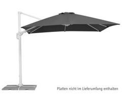 Schneider Ampelschirm Rhodos Twist Bianco (3x3m) für 310,04€ (Vergleich: 349,99€)