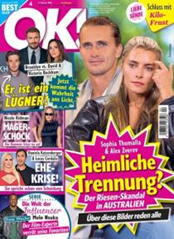 OK! Jahresabo für 90,94€ + bis zu 90€ Prämie