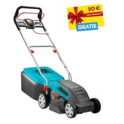 GARDENA Elektro-Rasenmäher PowerMax 1400/34 für 105,94€ (Vergleich: 169,99€) + 20€ Filial-Gutschein gratis