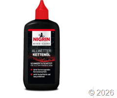 NIGRIN BIKE-CARE Allwetter-Kettenöl (100 ml) für 2,73€ (Vergleich: 8,18€)