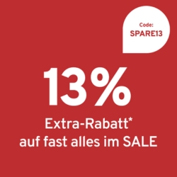 Tchibo: 13% Extra-Rabatt auf fast alle bereits reduzierten Artikel im Sale-Bereich