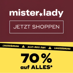 Mister*lady: 70% Rabatt auf fast ALLES