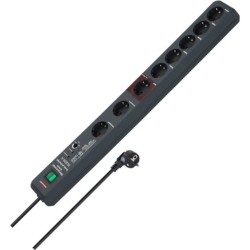 Brennenstuhl Secure-Tec 8-fach Steckdosenleiste (Überspannungsschutz, Main-Follow) für 21,99€ (Vergleich: 29,99€)