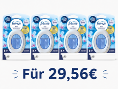 4x 5er-Pack Febreze Bad Lufterfrischer Aprilfrisch für 29,56€ (1,48€/Stk)
