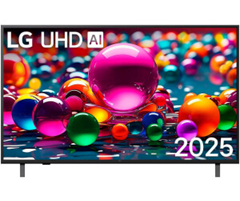 LG 55UA75006LA (55″ 4K AI TV, Modell 2025) für 279,00€ (Vergleich: 329€)