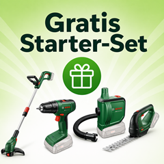 Amazon: Bosch Starter-Set (Akku + Ladegerät) gratis zu vielen Bosch Akkuprodukten